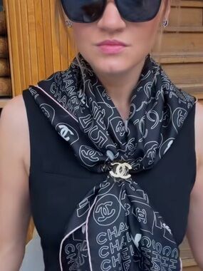 Chanel *SOLD OUT* Authentic Gold SS26 Scarf Ring